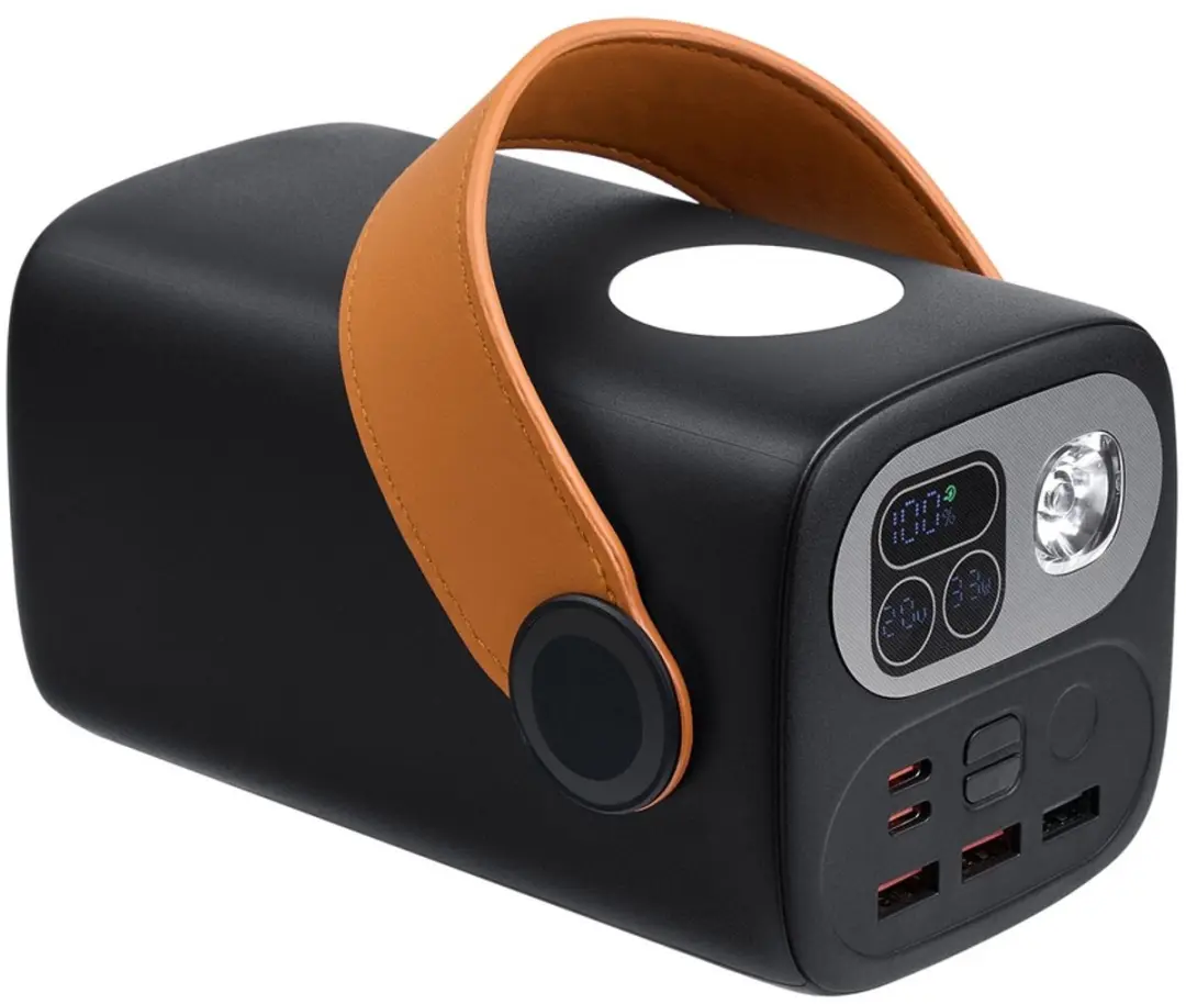 RivaCase VA1086 Powerbank 60.000mAh 100W - 5 Outputs - afbeelding 4 van 6
