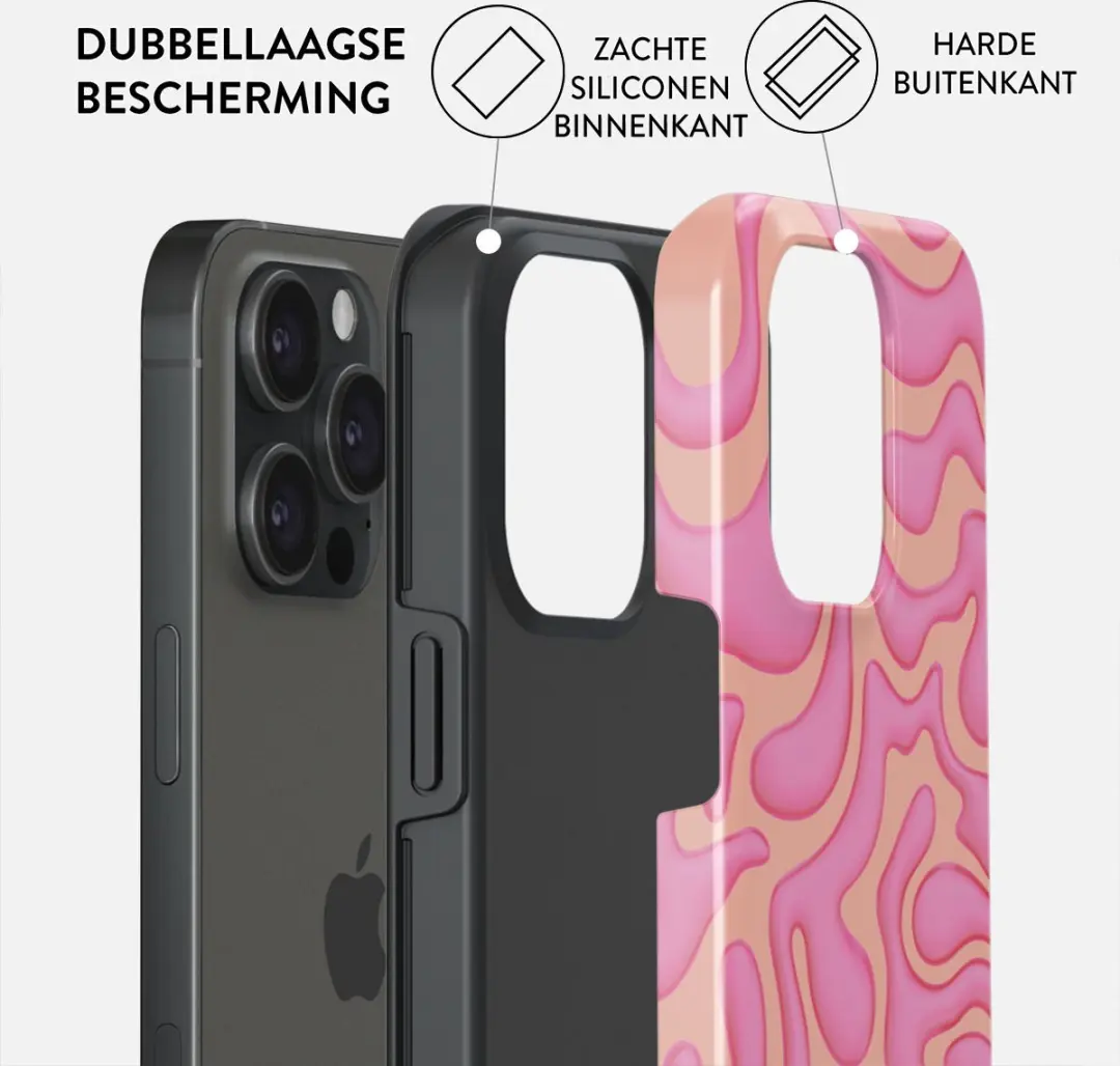 Burga Telefoonhoesje iPhone 15 Pro Popsicle - Schokbestendig