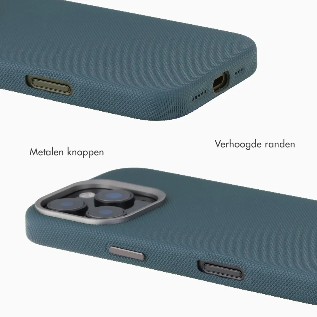 Accezz Hoesje iPhone 16 Pro - Donkerblauw - MagSafe