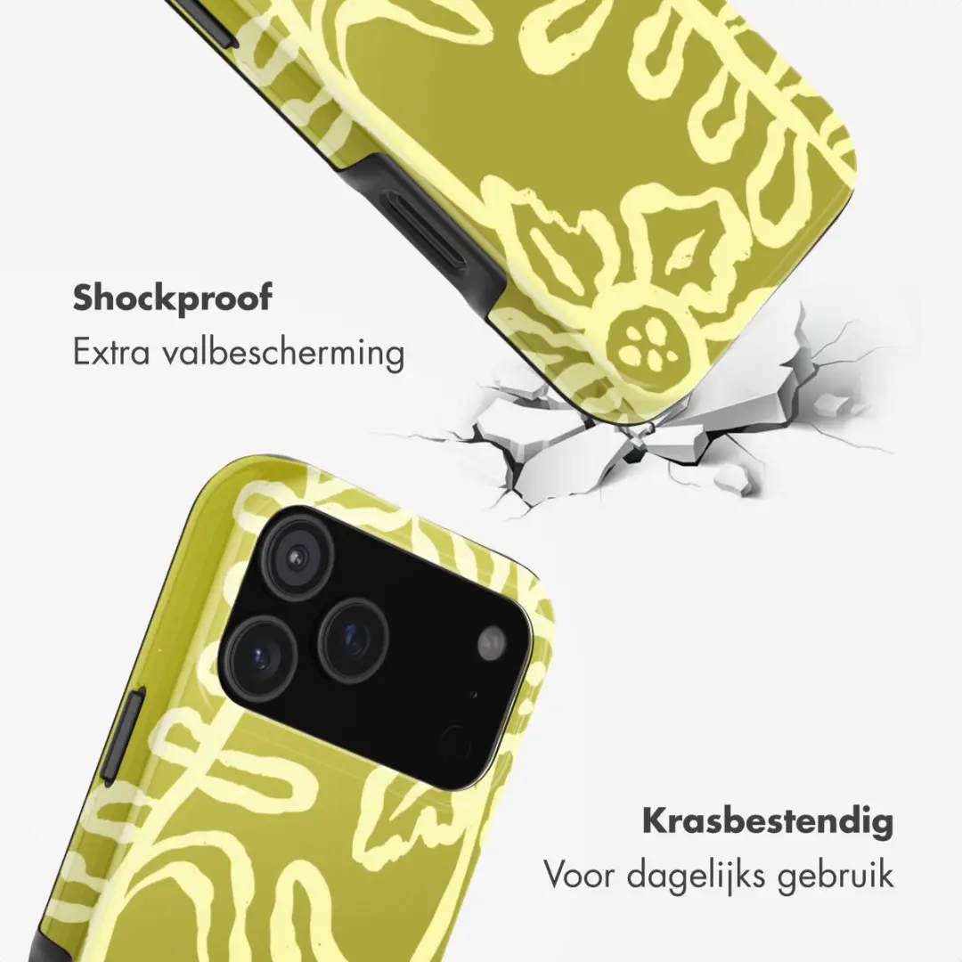 Selencia Hoesje iPhone 17 Pro Max Chalky Bloom