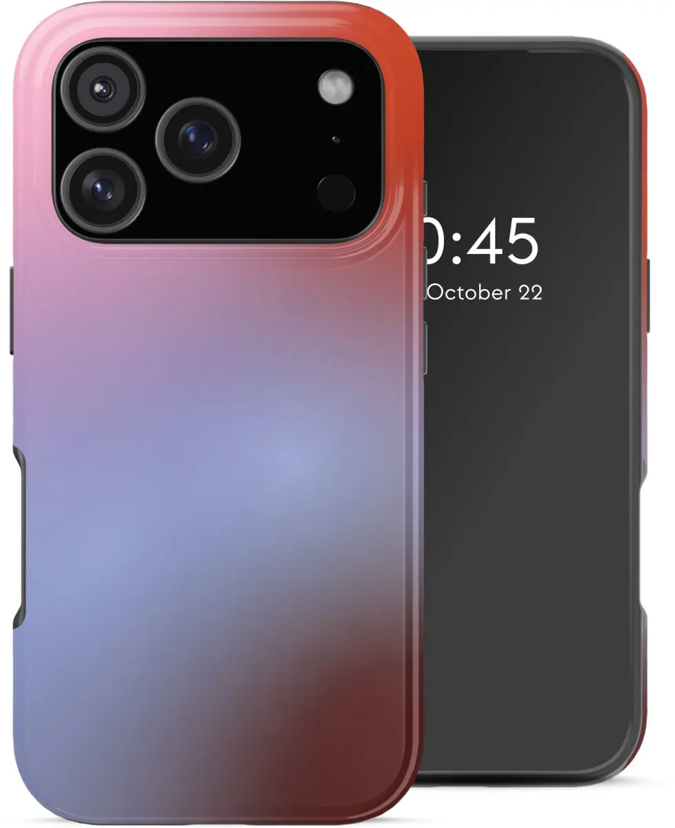 Selencia Hoesje iPhone 17 Pro Max Gradient Soft Blush