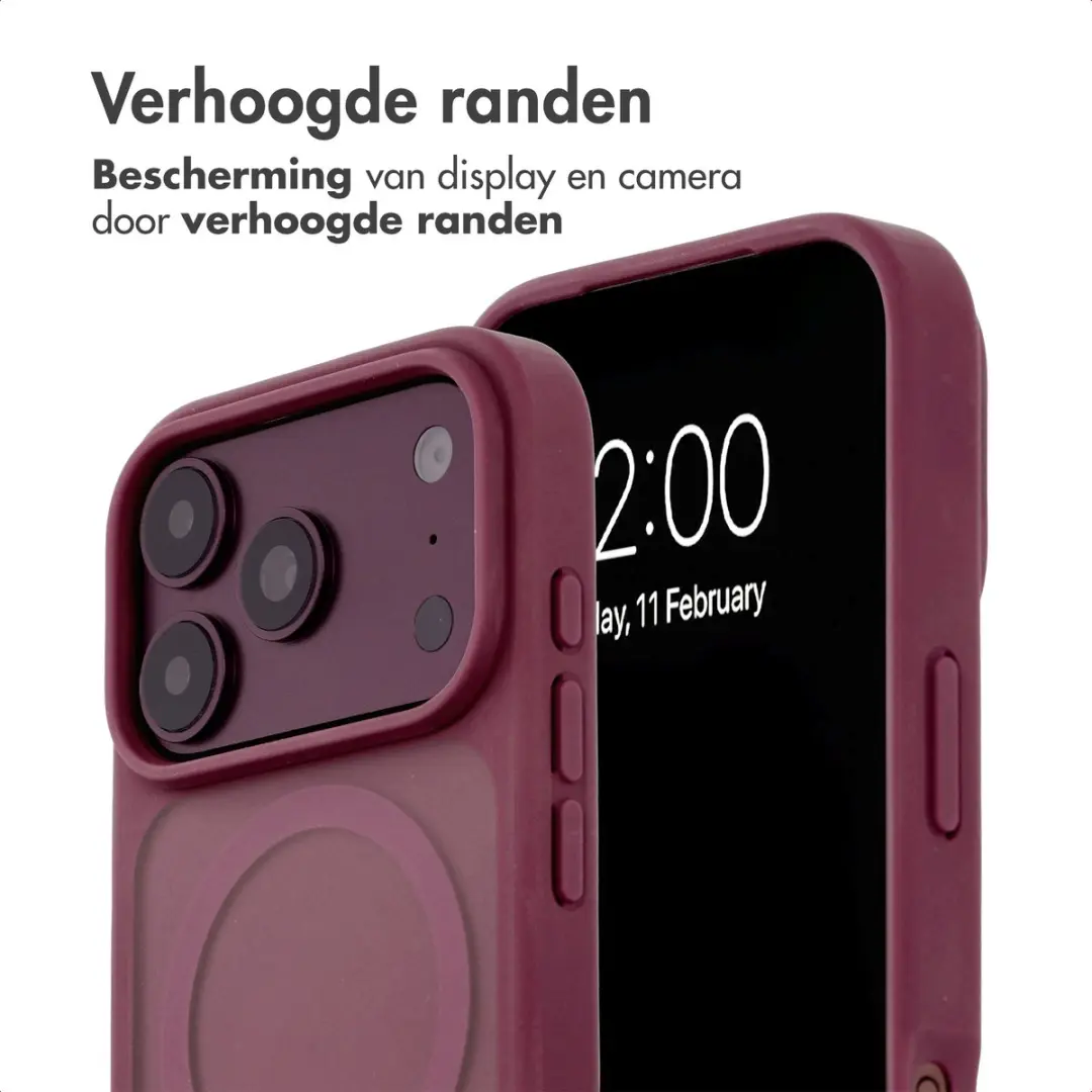 Imoshion Hoesje iPhone 17 Pro - MagSafe Paars