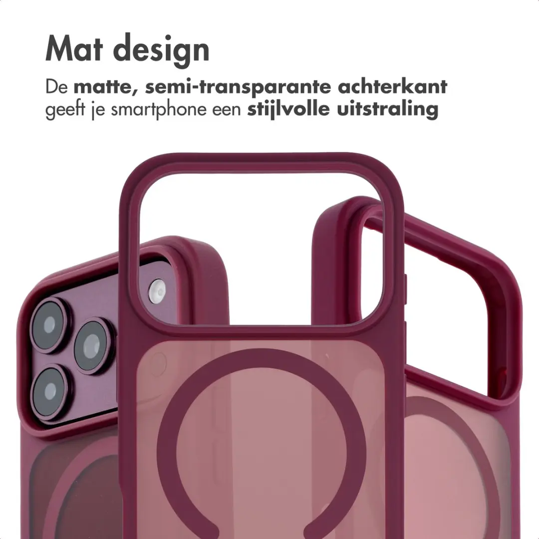 Imoshion Hoesje iPhone 17 Pro - MagSafe Paars