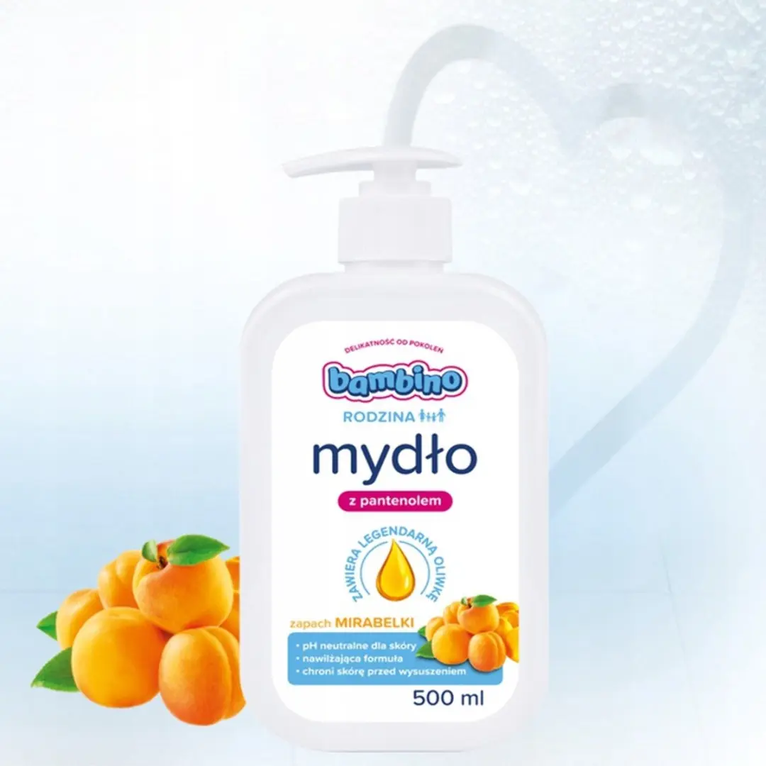 Bambino RODZINA Handzeep Mirabelgeur 500ml - Panthenol