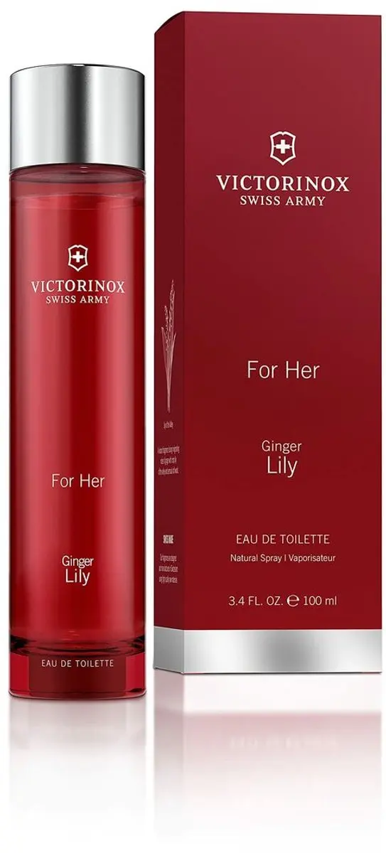 Victorinox For Her Ginger Lily EDT - 100 ml - afbeelding 3 van 3