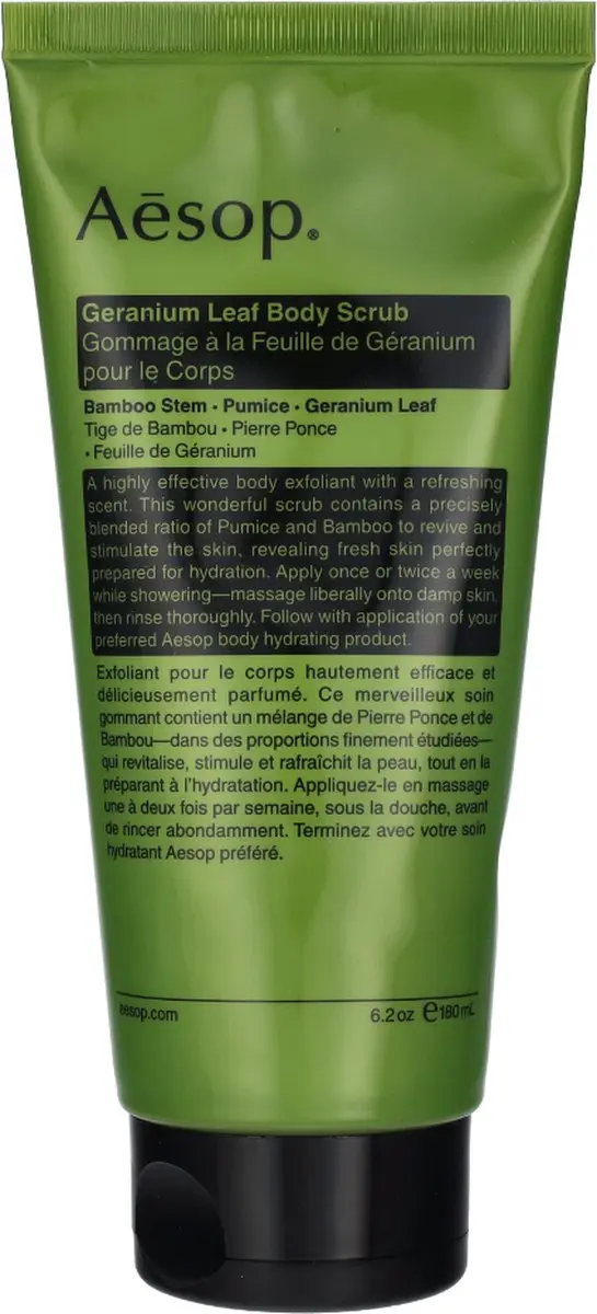 Aesop Geranium Leaf Body Scrub 180ml