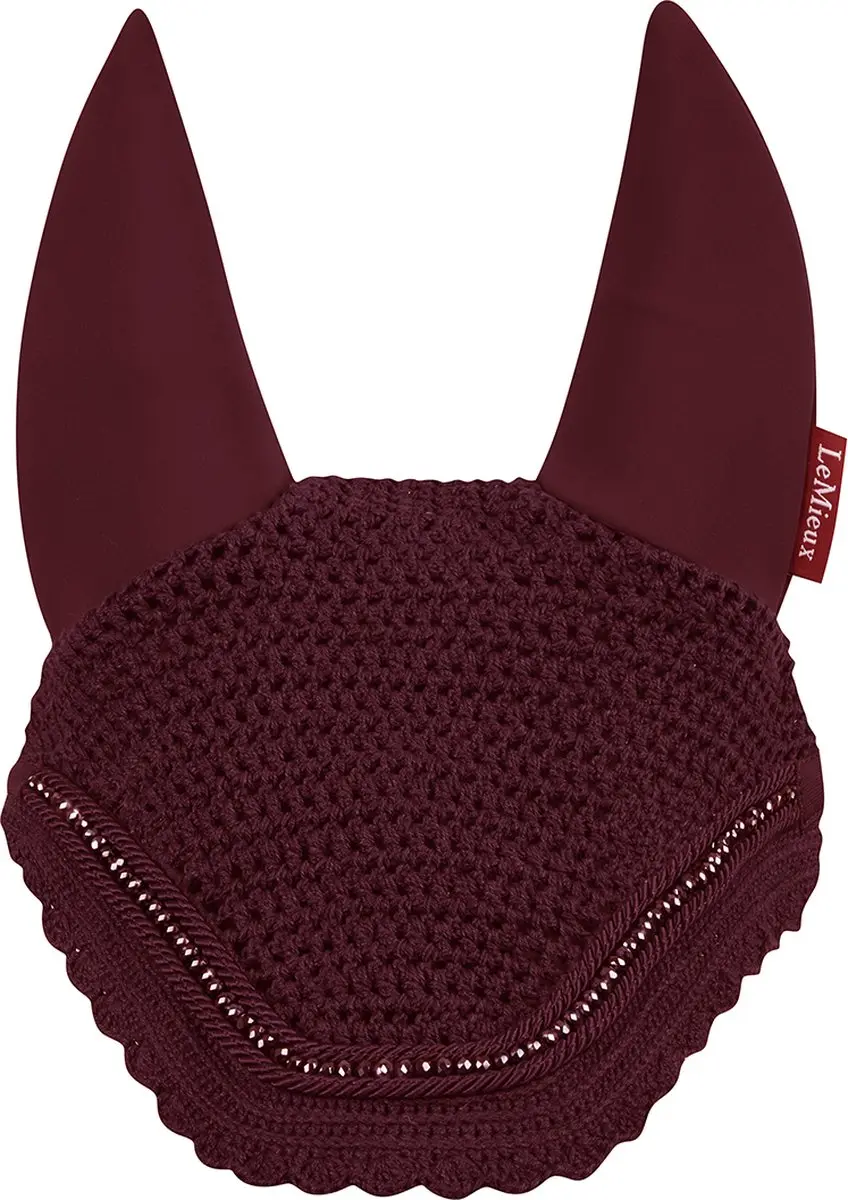 Lemieux Orennetje Diamant Soundless Full - Donkerrood - afbeelding 4 van 6