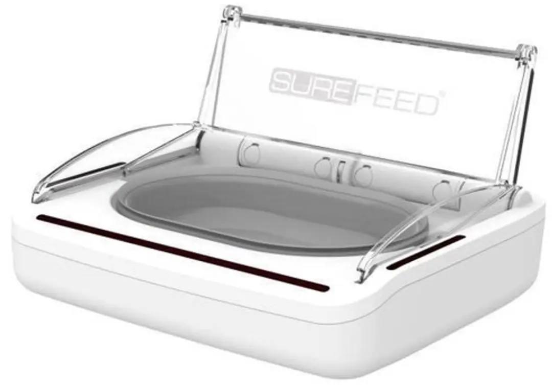 Segula Trixie SureFeed Kunststof Hondenvoederbak - 0,4L - Wit - afbeelding 5 van 6