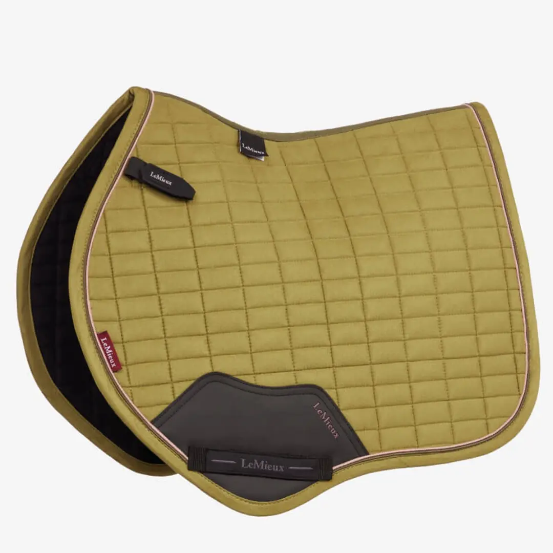 Lemieux Suede Square Zadeldek - Full - Groen - afbeelding 4 van 4