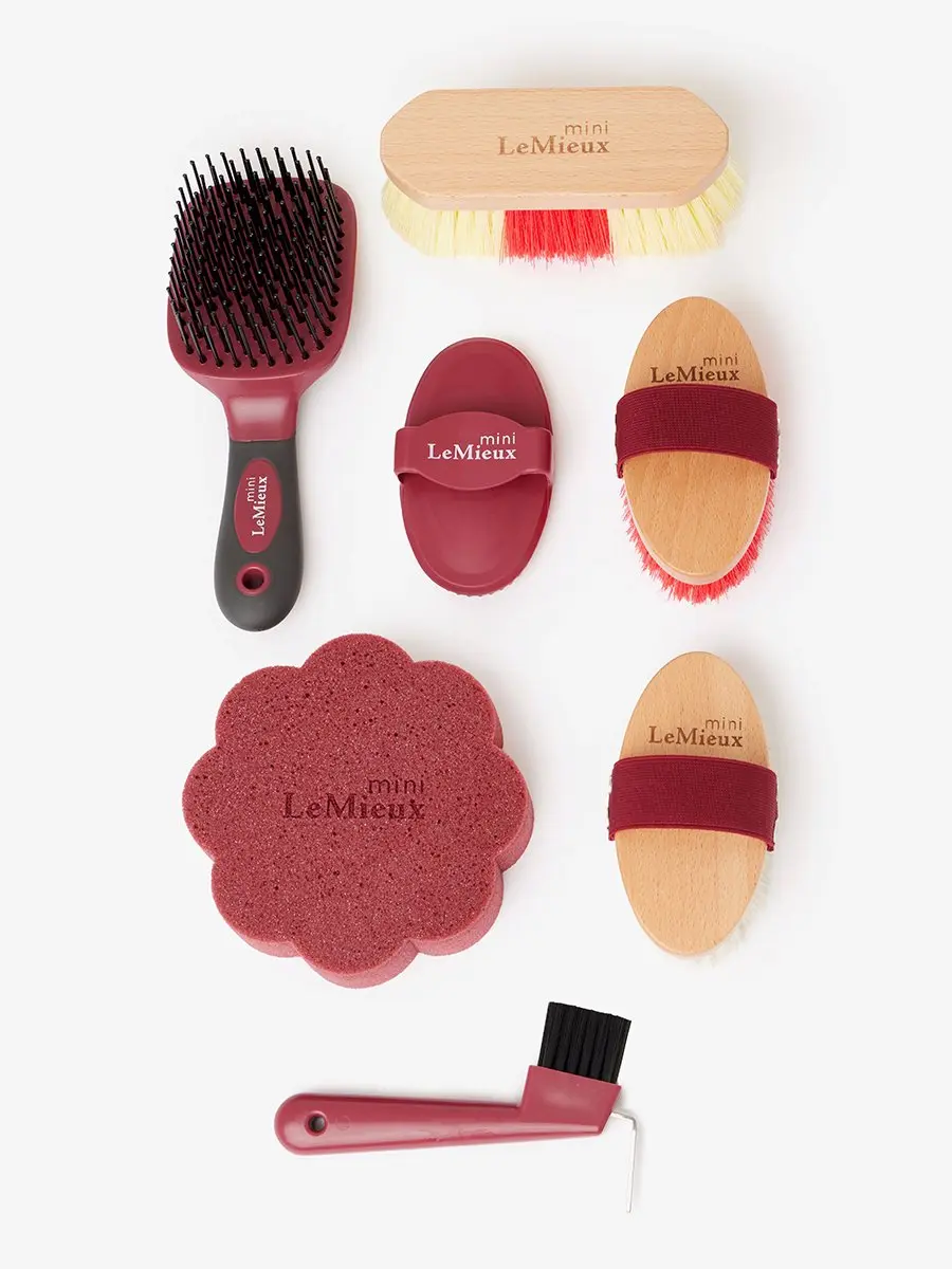 Lemieux Poetstas Mini Rood - met accessoires - afbeelding 4 van 4