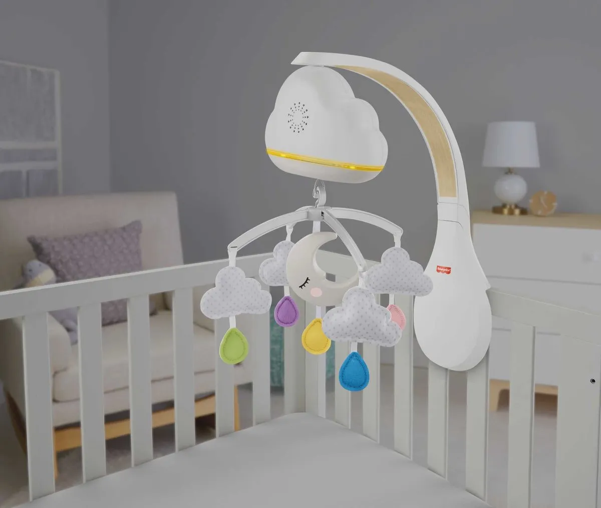 Fisher Price Wolk Sluimerspeeltje - Wit