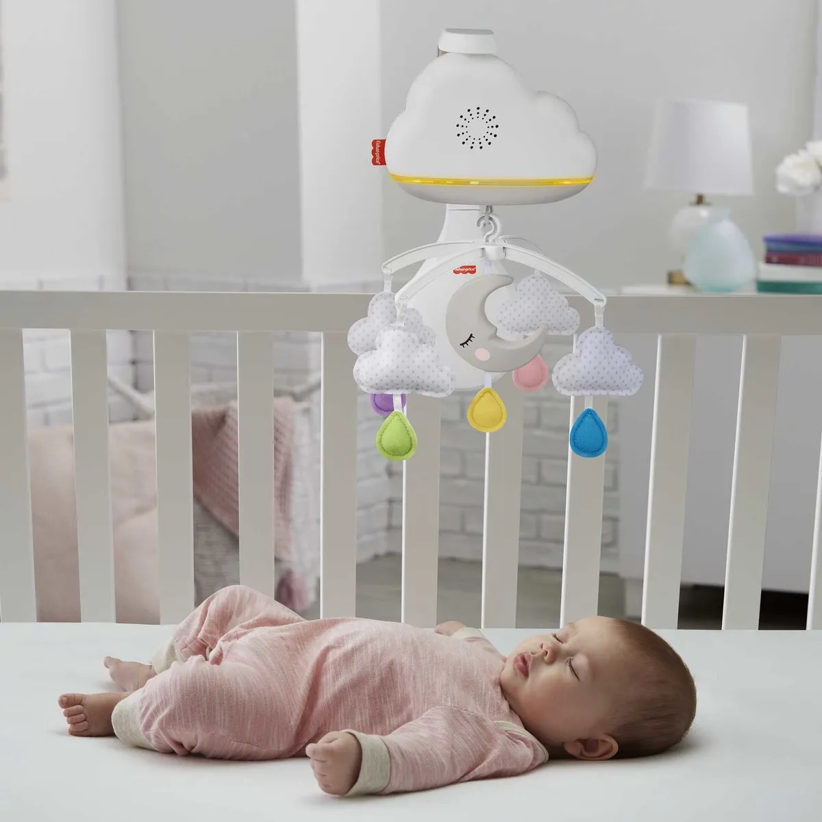 Fisher Price Wolk Sluimerspeeltje - Wit - afbeelding 6 van 6