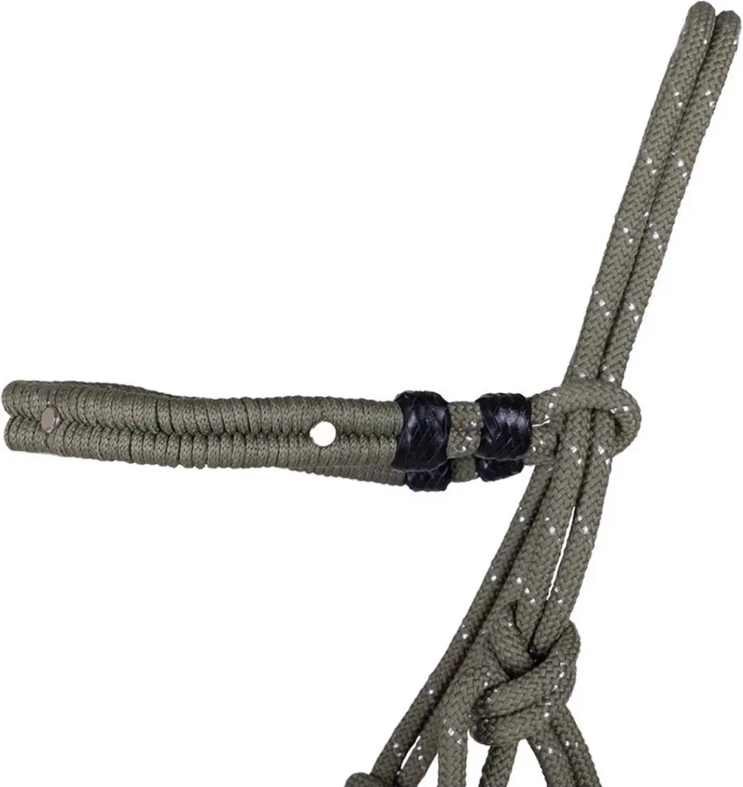 QHP Multi Touwhalsterset - Pony - Donkergroen - afbeelding 5 van 6