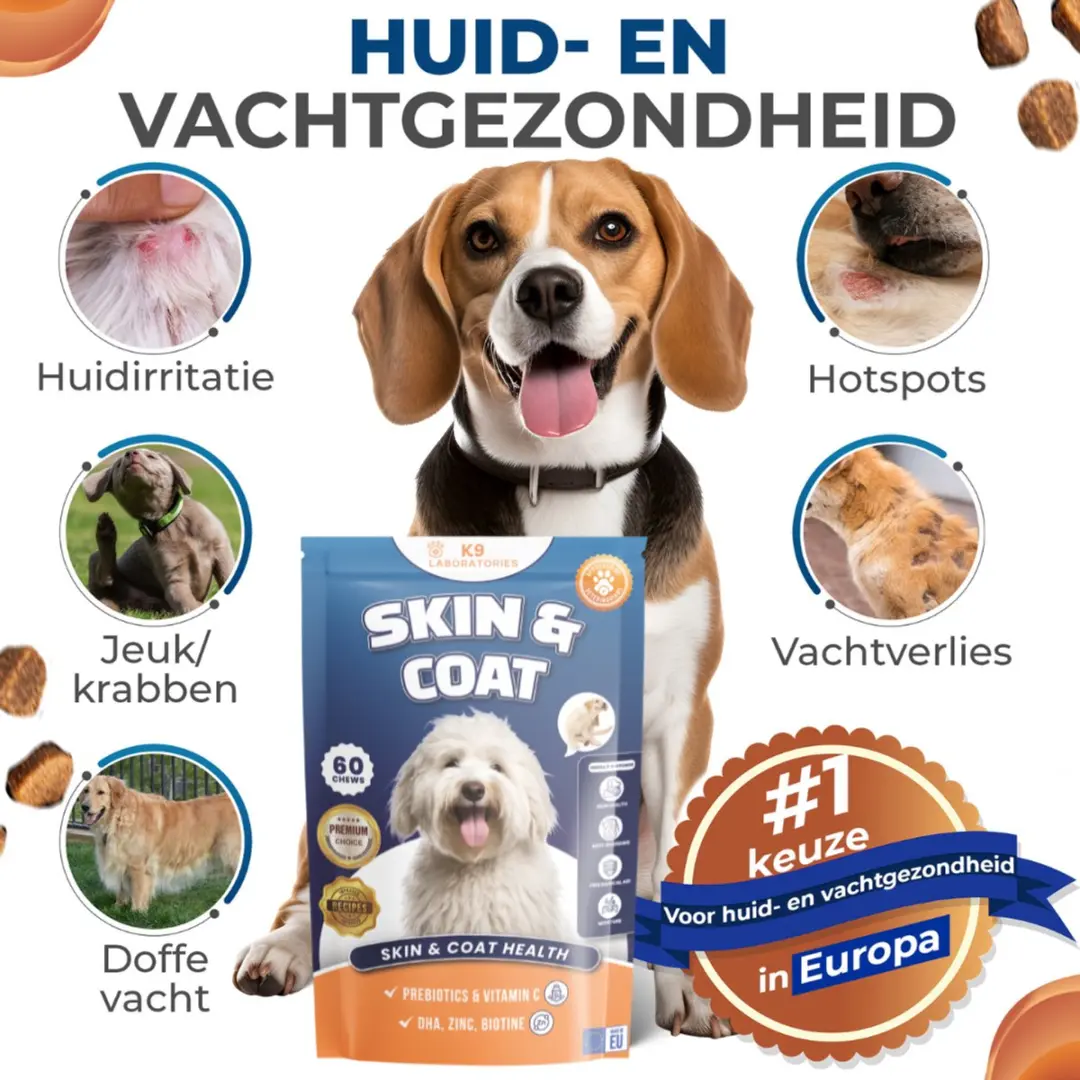 K9 Laboratories Omega 3 Hondensnoepjes 60 Stuks - afbeelding 6 van 6
