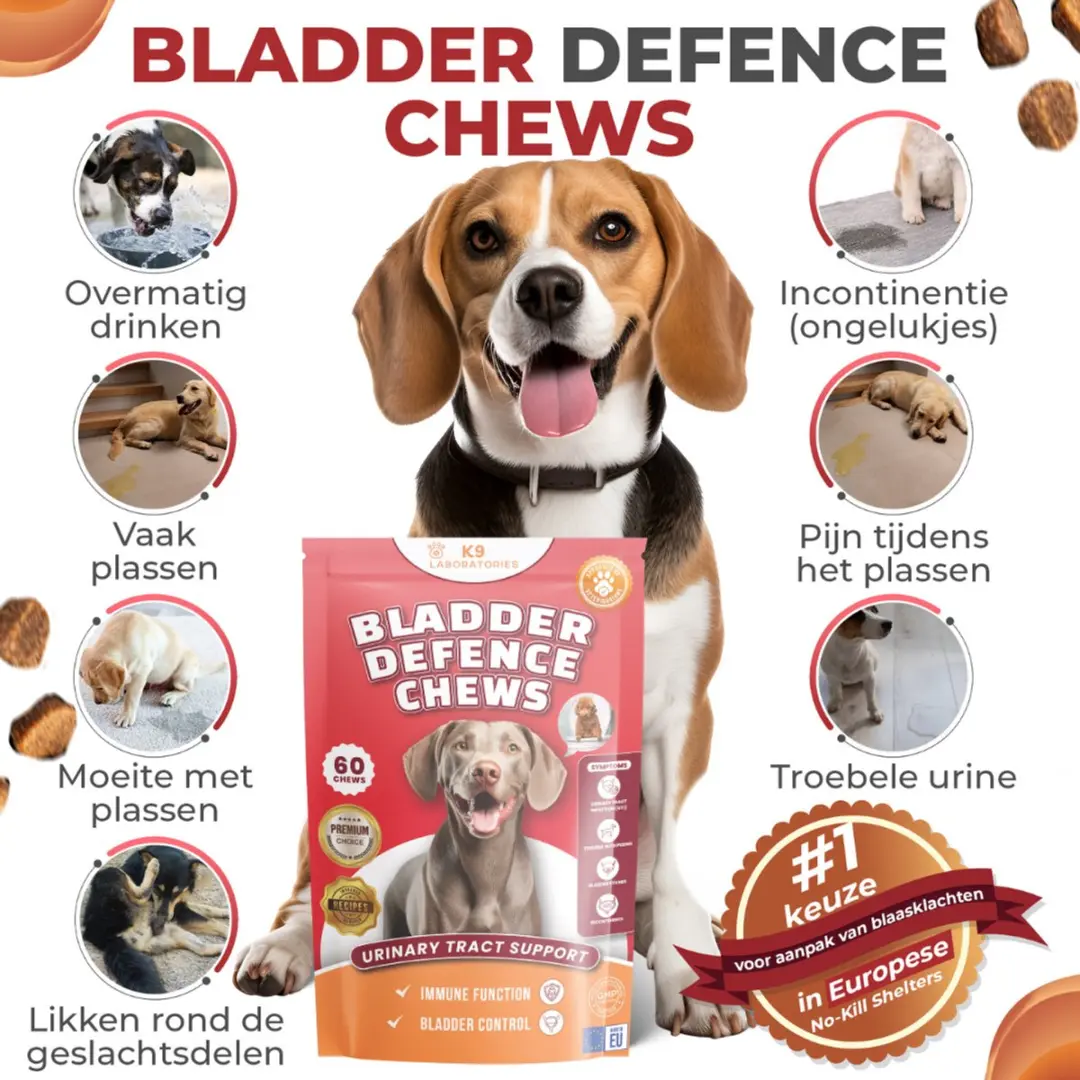K9 Laboratories Blaas & Nieren Supplement 60 Stuks - 150g - afbeelding 5 van 6