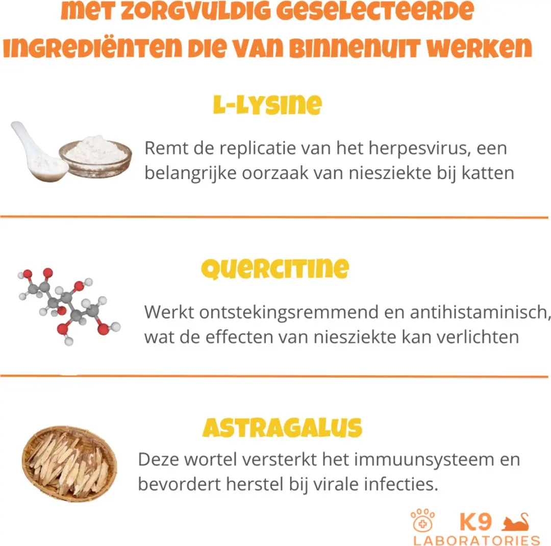 K9 Laboratories Sneeze X Katten Snoepjes - 30 Stuks - afbeelding 3 van 6