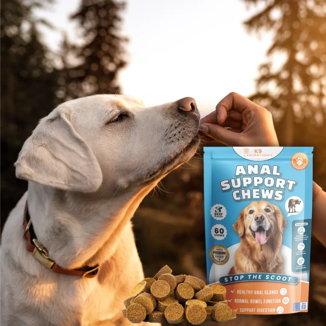 K9 Laboratories Anal Gland Support Hondensupplement 60 Stuks - afbeelding 2 van 6