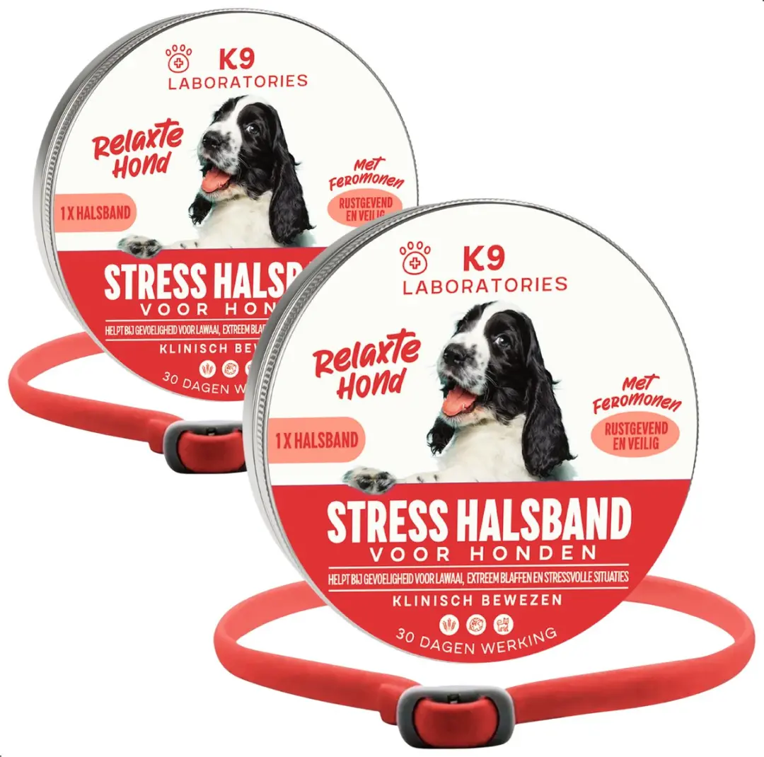 Antistress halsband voor honden