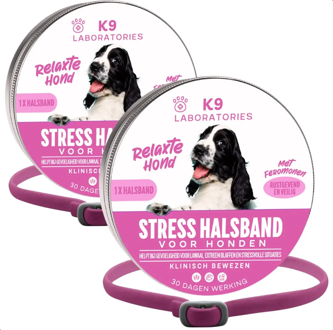 Antistress halsband voor honden