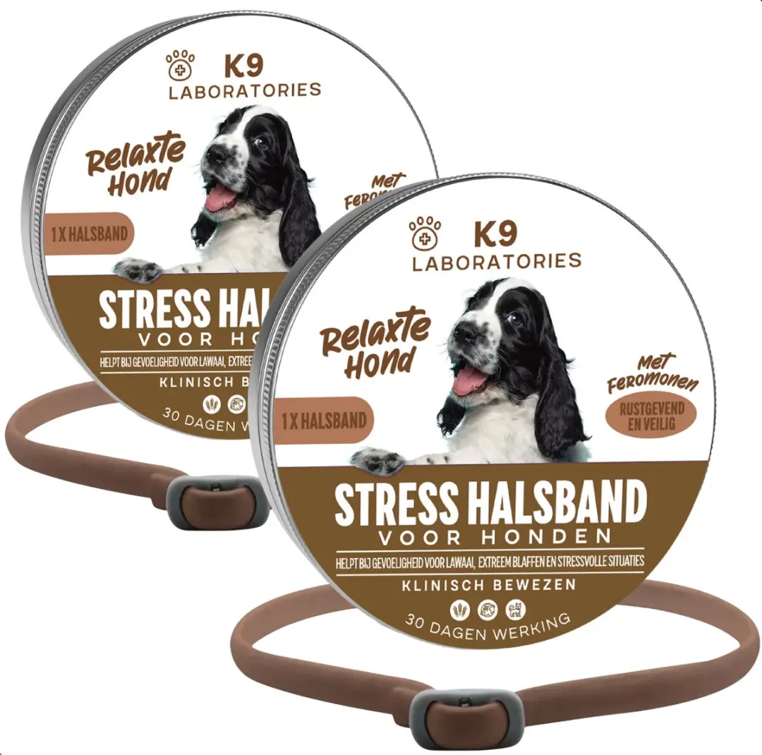 Antistress halsband voor honden