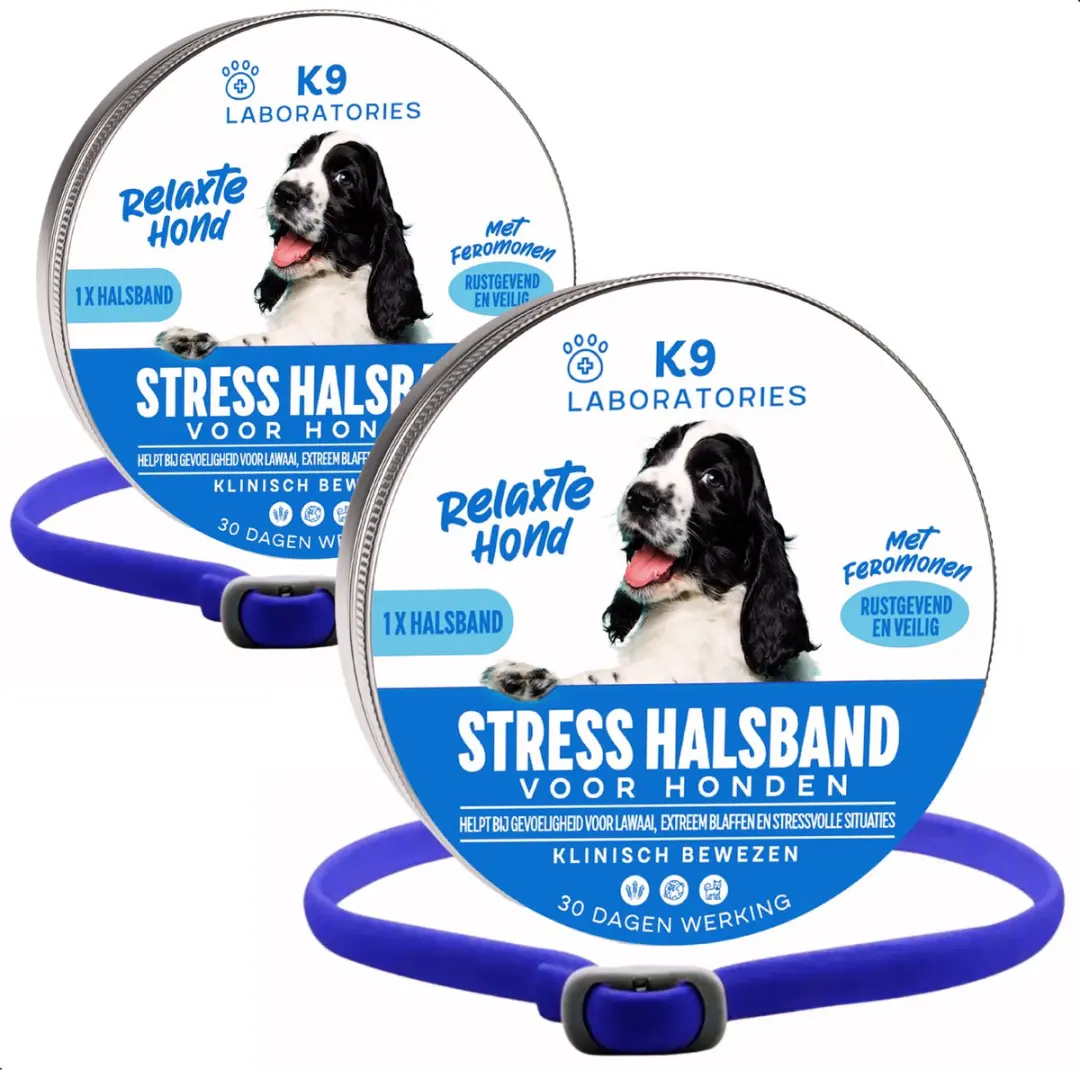 Antistress halsband voor honden