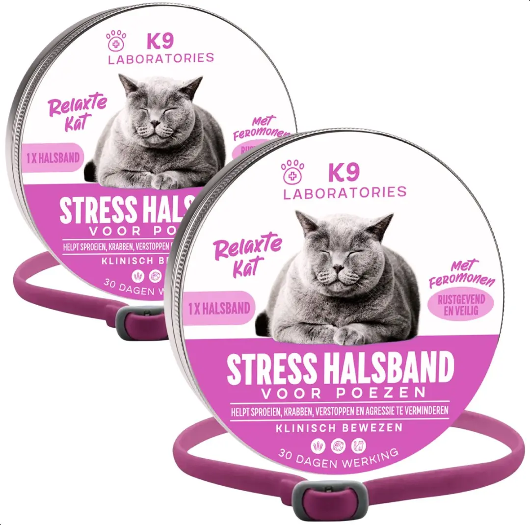 Feromonen halsband kat Roze