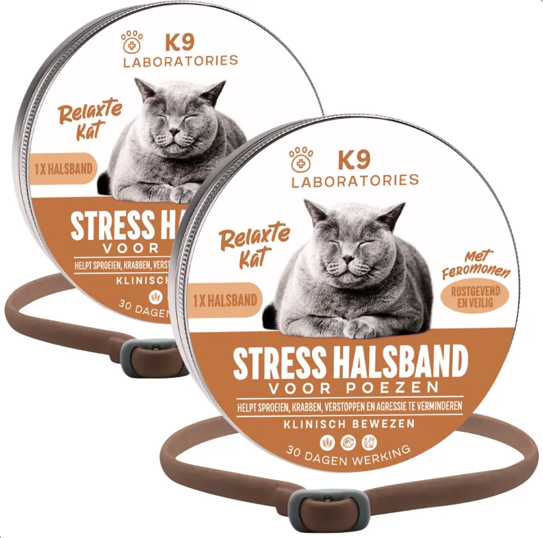 Feromonen halsband kat Bruin