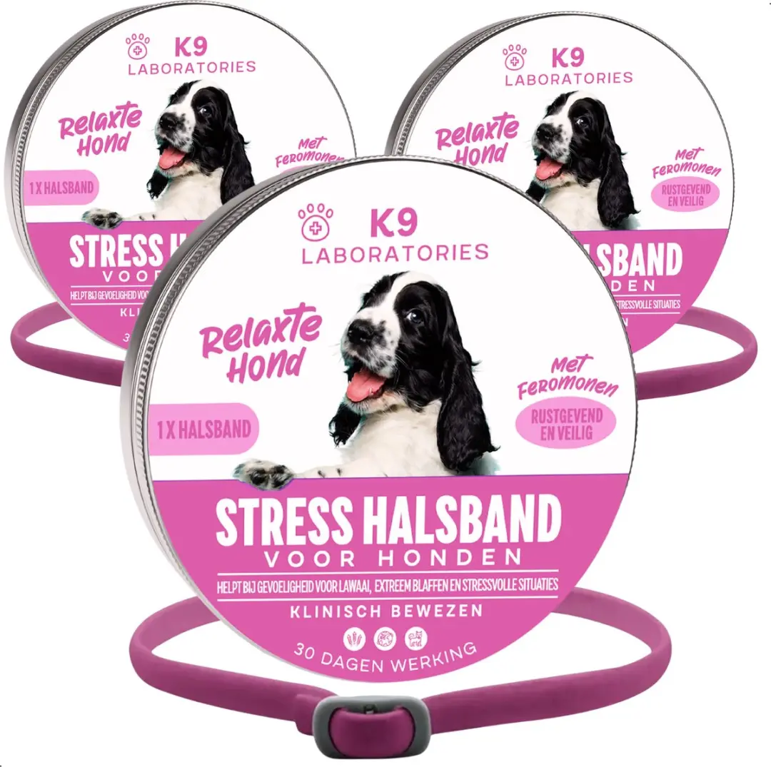 Antistress halsband voor honden