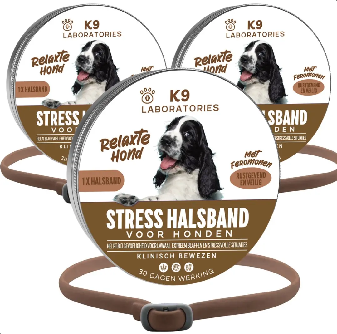 Antistress halsband voor honden