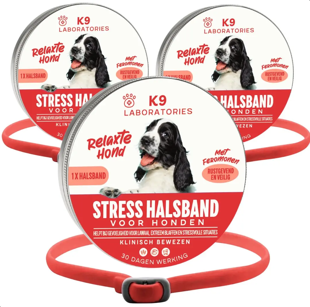 Antistress halsband voor honden