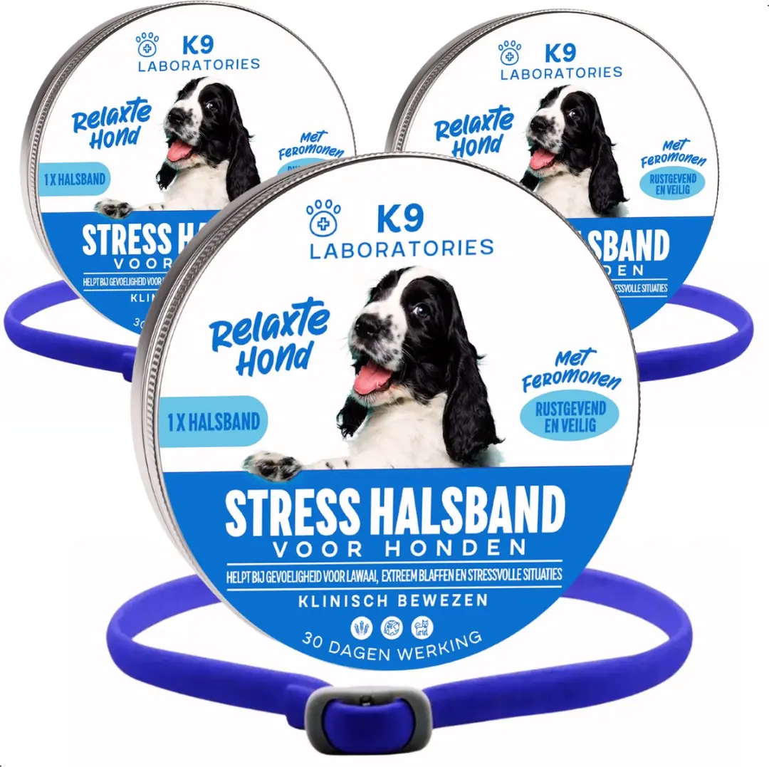 Antistress halsband voor honden