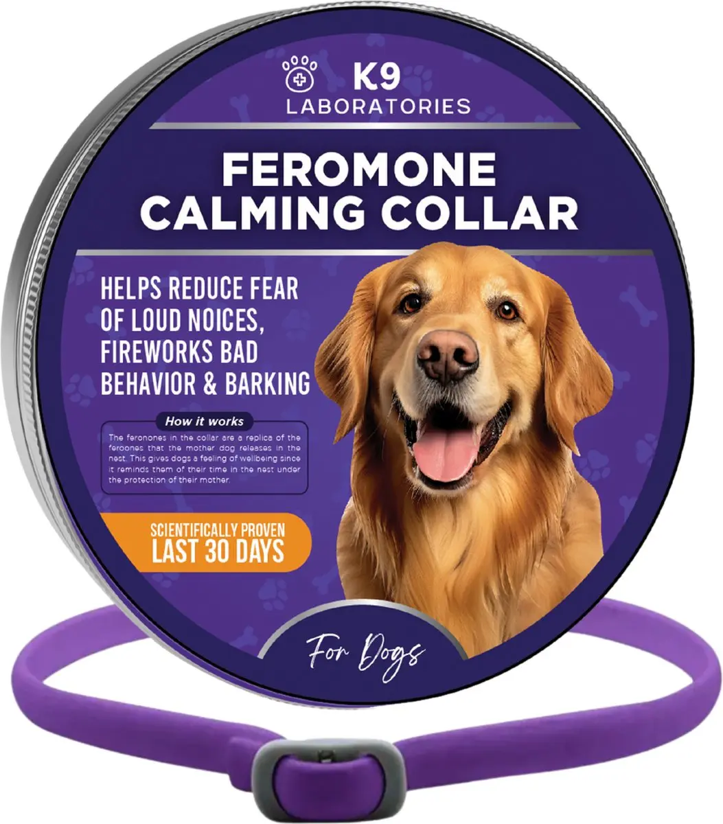 Anti-stress halsband voor honden