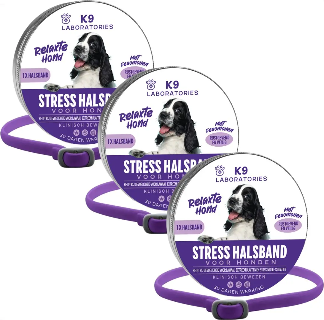 Anti-stress halsband Hond 3pak