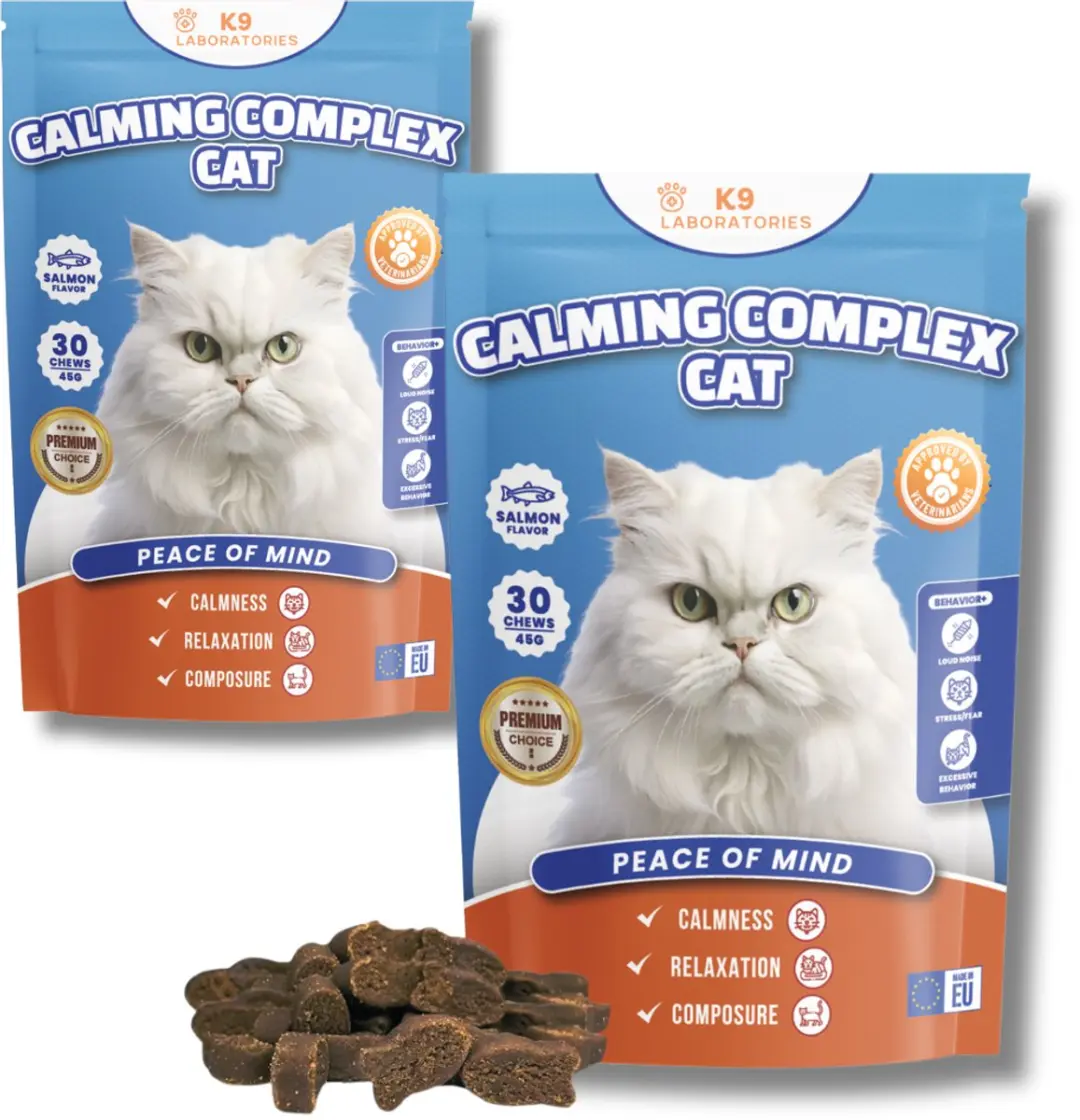 Anti-stress voedingssupplement voor katten