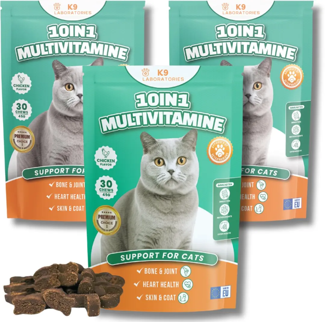 10 in 1 Multivitamine voor katten