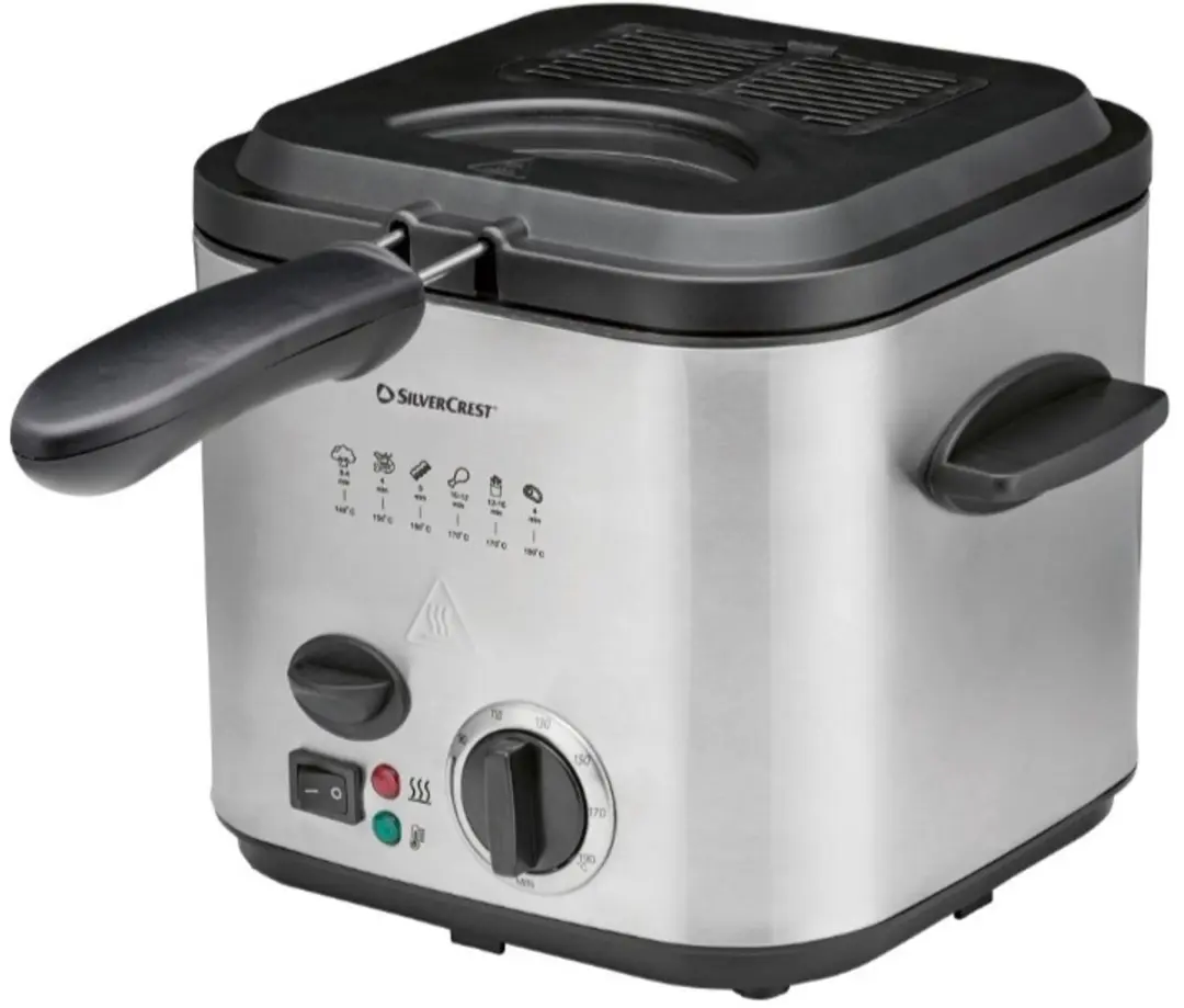 SilverCrest Mini Friteuse 1,2L - 840W - afbeelding 2 van 4