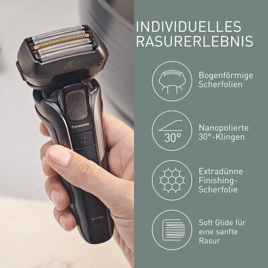 Panasonic WES9040Y1361 Scheerhoofd - 5 Bladen - Zwart