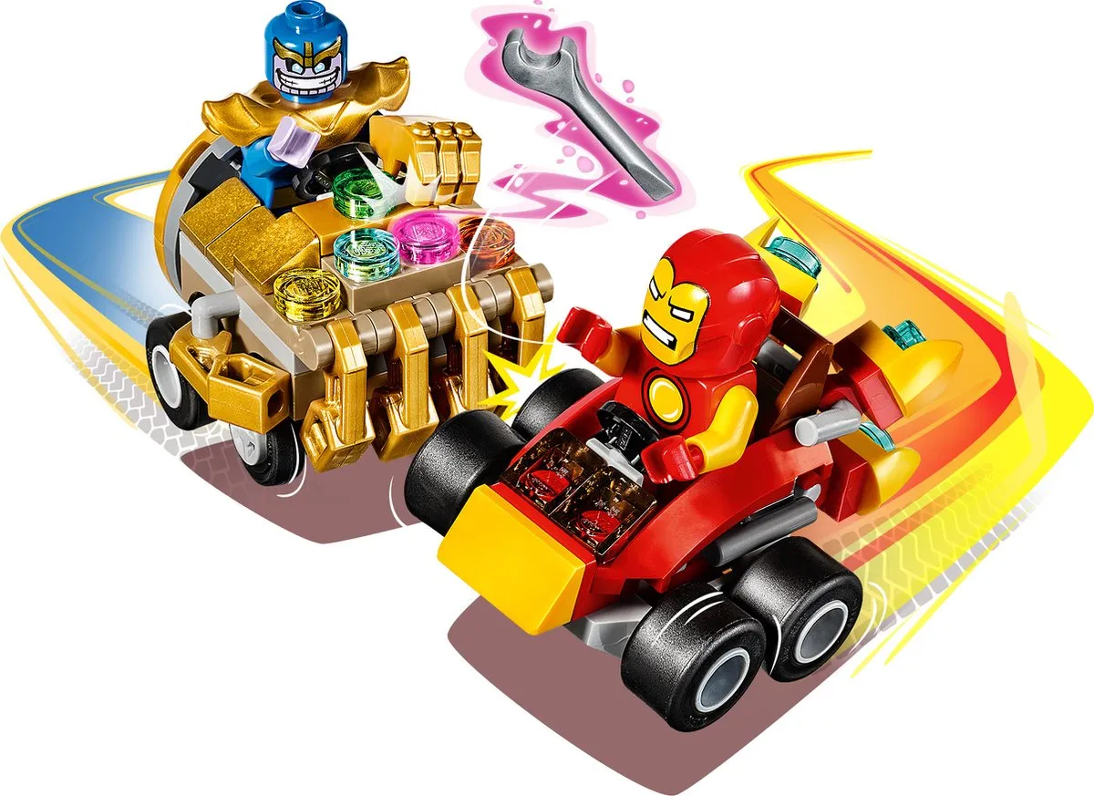 LEGO Marvel Avengers Mighty Micros Iron Man vs. Thanos 76072 - 94 Stuks - afbeelding 6 van 6