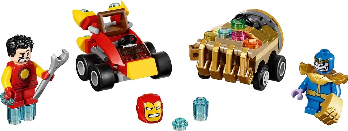 LEGO Marvel Avengers Mighty Micros Iron Man vs. Thanos 76072 - 94 Stuks