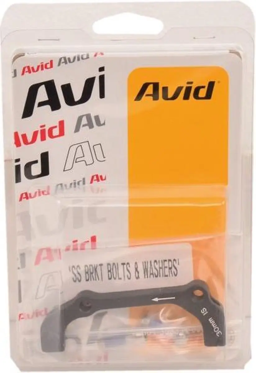 SRAM Rotor 30mm 170mm Is Adapter Achterremklauw - Zwart/Zilver - afbeelding 3 van 4