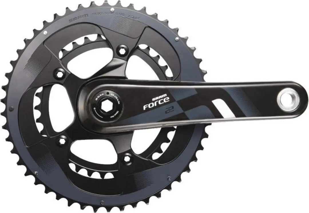 SRAM Force 22 Crankstel 50-34T 172.5mm - 11-speed - Zwart - afbeelding 3 van 5