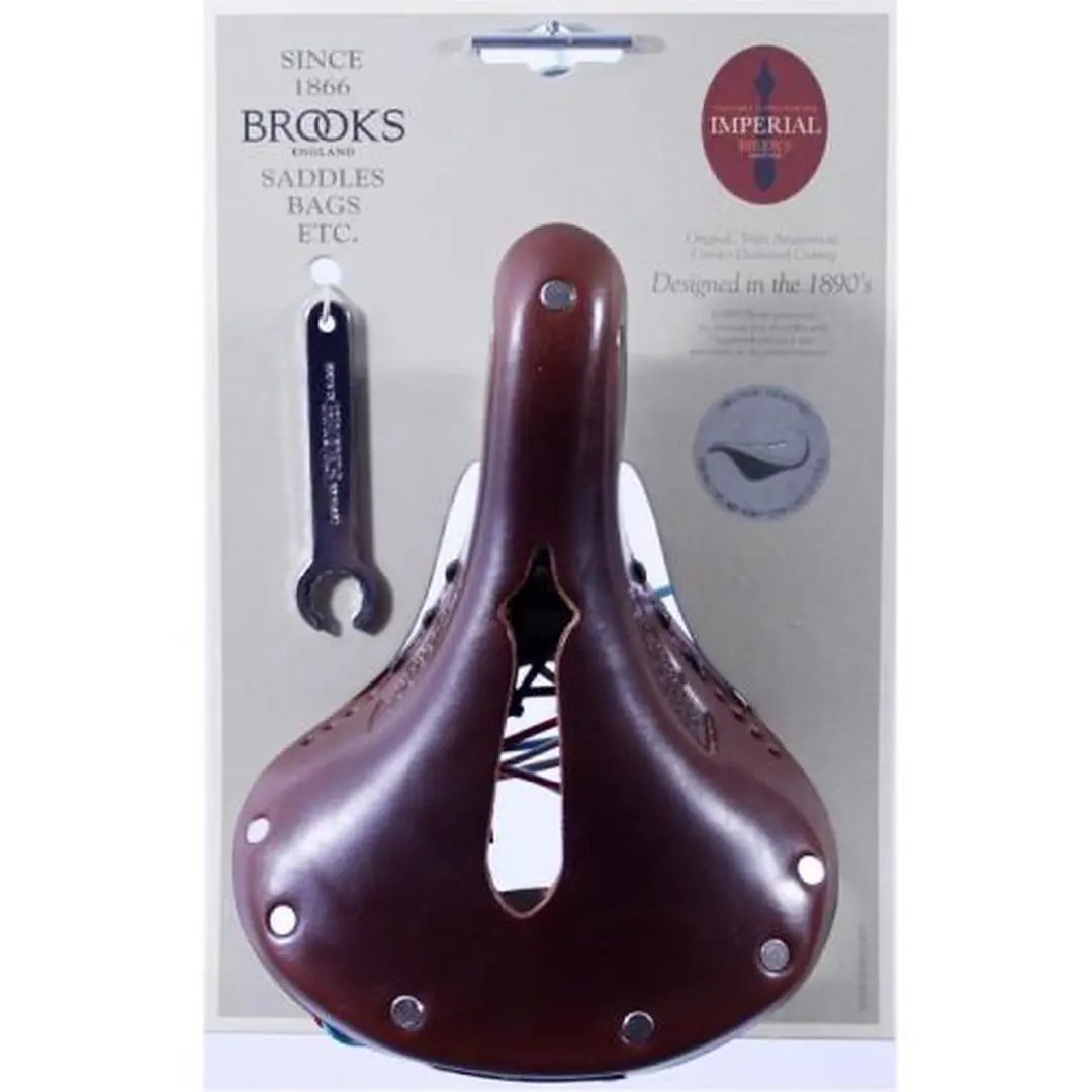 Brooks B17S Imperial STD Dames Zadel - Bruin - afbeelding 4 van 6