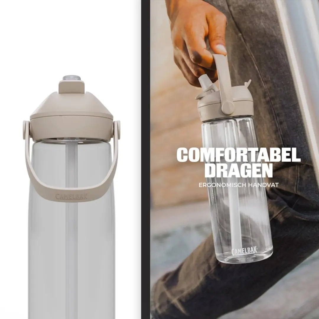CamelBak Thrive Flip Straw 750ml Drinkfles - Transparant