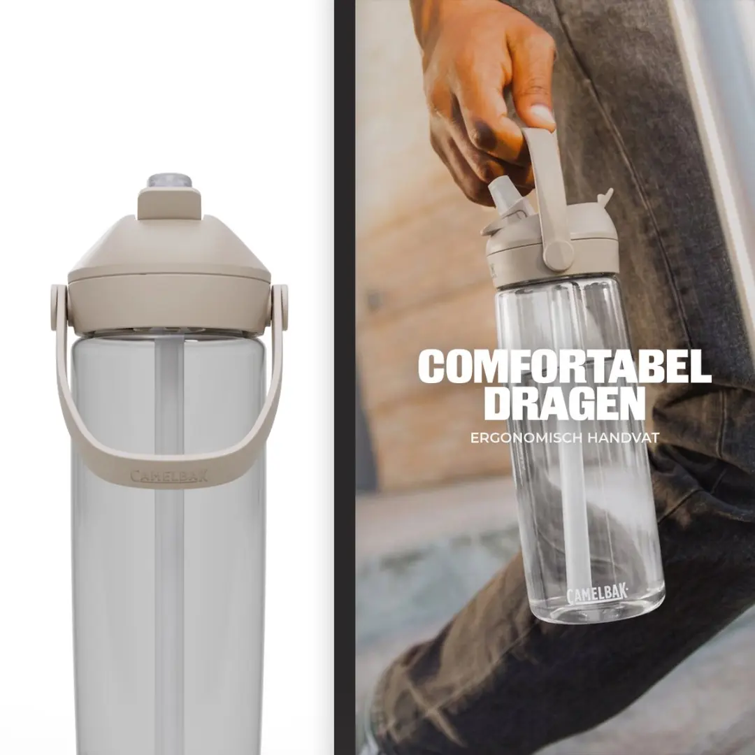 CamelBak Thrive Flip Straw 600ml Drinkfles - Transparant - afbeelding 6 van 6
