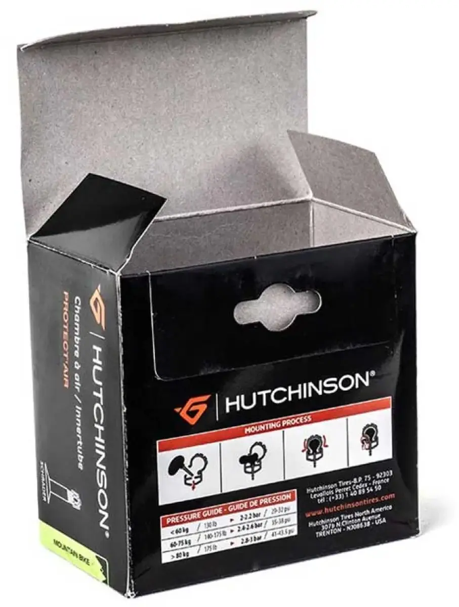 Hutchinson Protectair Presta 48mm Binnenband - 700C/28-35 - Grijs - afbeelding 6 van 6