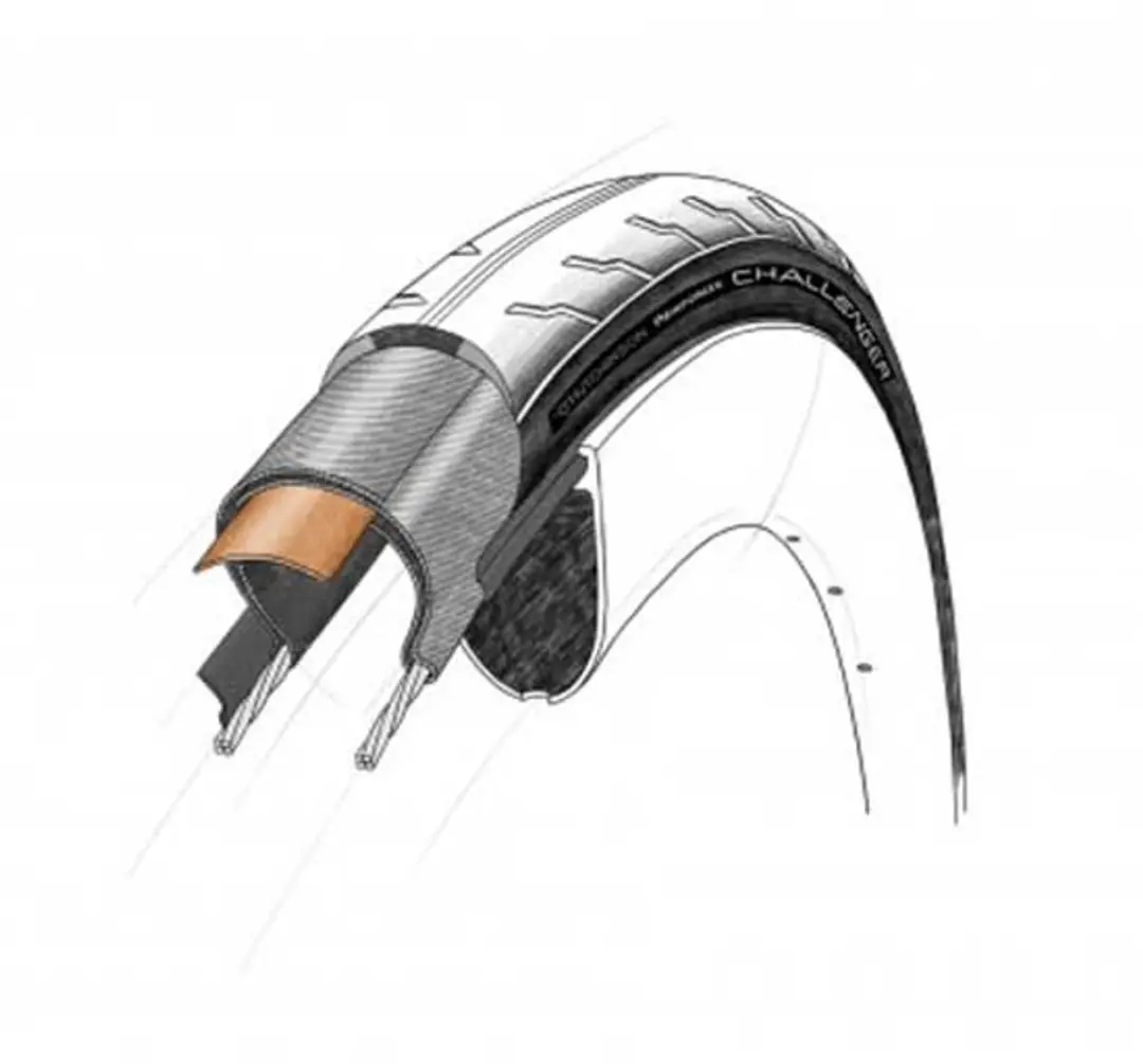 Hutchinson Challenger 700C Racefietsband 28mm - Zwart - afbeelding 5 van 5
