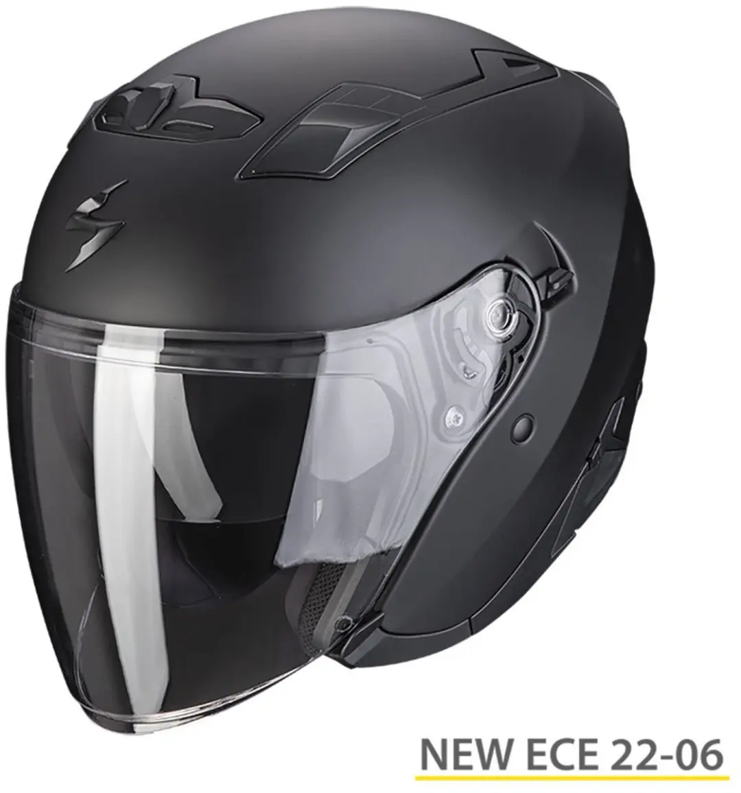 Scorpion Exo-230 Motorhelm - L - Matt Black