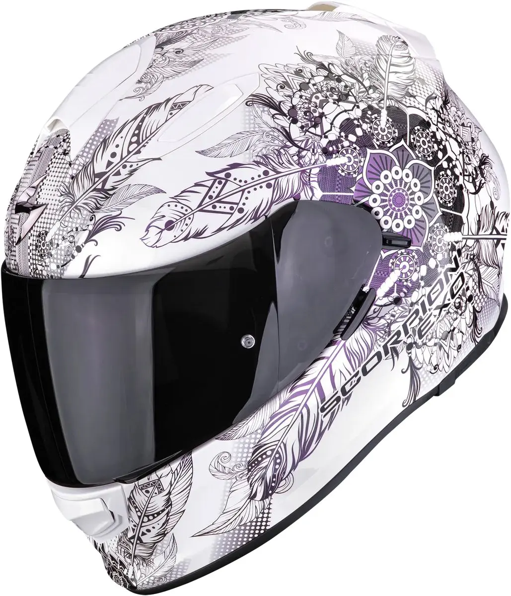 Scorpion Exo-491 Dream White Chameleon Integraalhelm