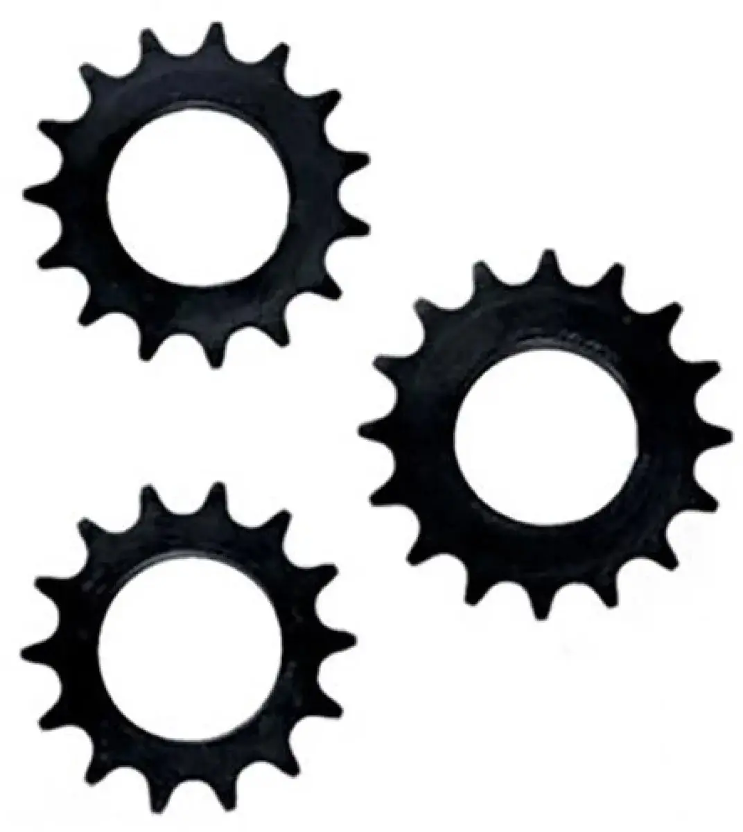 Shimano Tandwiel 15T 1/2x1/8 - Zwart - afbeelding 2 van 3
