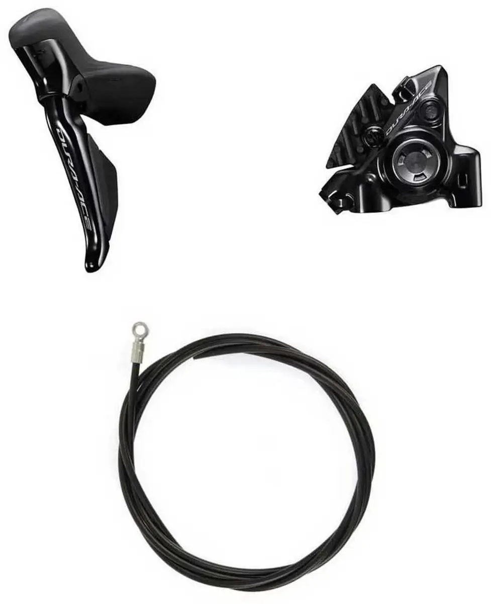 Shimano Dura Ace Di2 R9270 Hydraulische Voorrem 160mm - Zilver - afbeelding 4 van 4